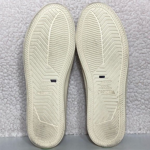 Cariuma Mens OCA Mystic Grey Canvas Low Lace Casual Sneakers Shoes Size US 9.5 - Picture 8 of 11